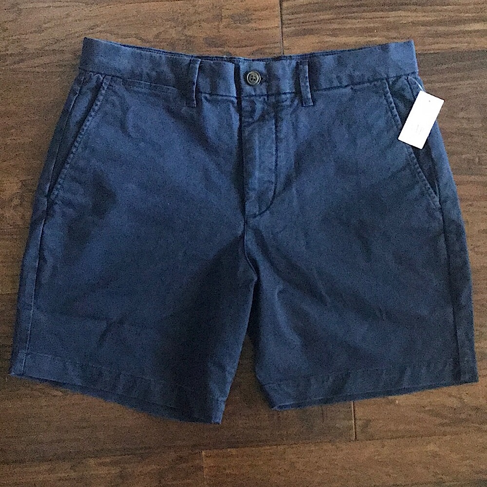 GAP | 7” Navy Shorts Size 30 NWT
